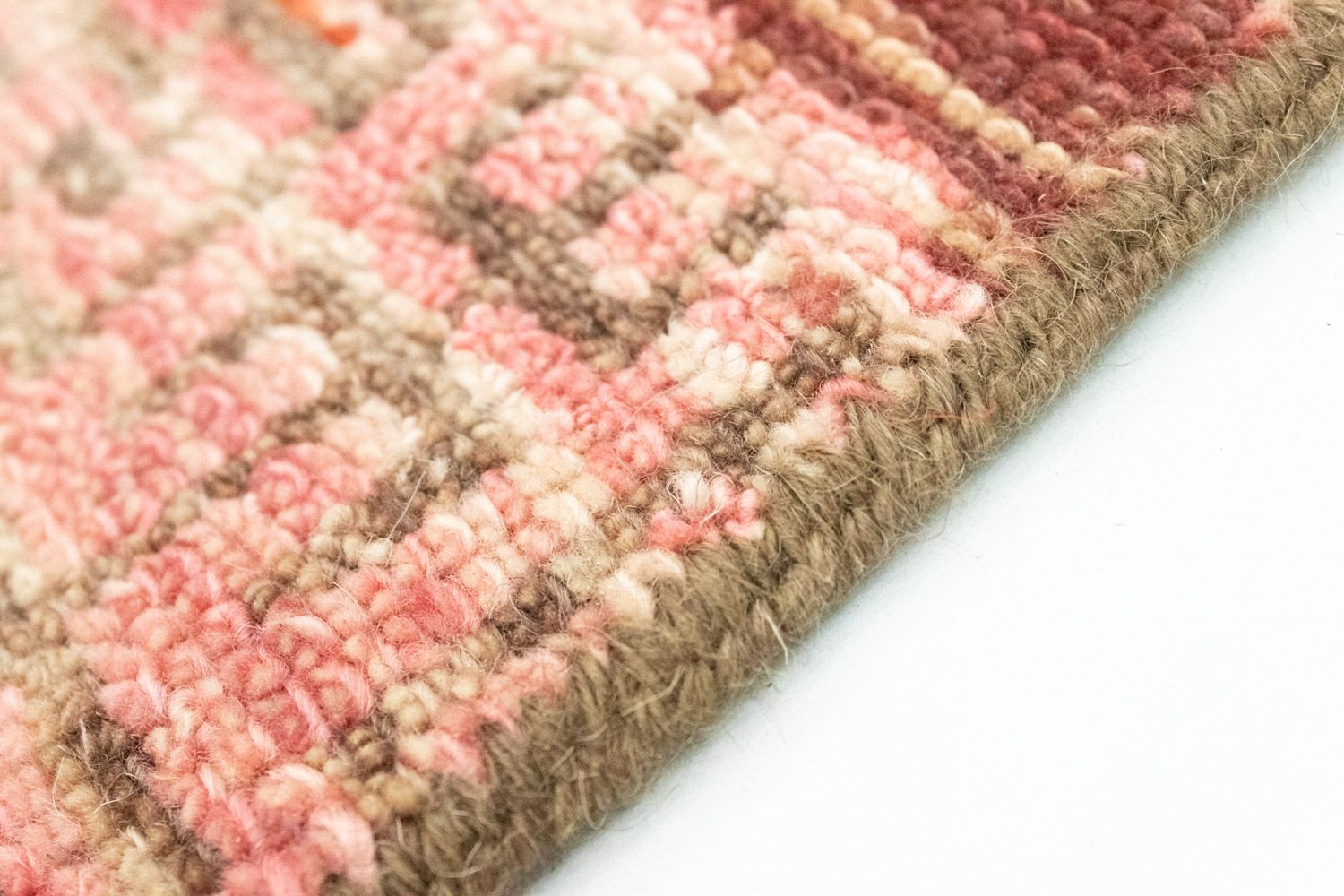 Tappeto di design quadrato  - 66 x 61 cm - rosa