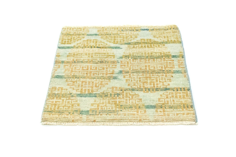 Tappeto di design quadrato  - 61 x 59 cm - oro