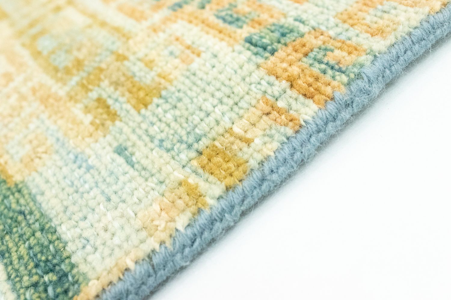 Tappeto di design quadrato  - 61 x 59 cm - oro