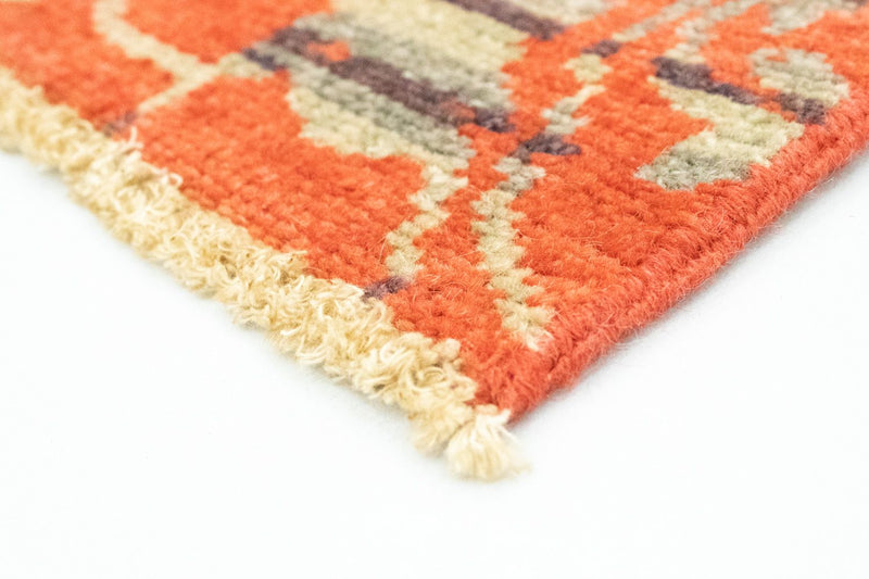 Tappeto di design quadrato  - 62 x 61 cm - arancione
