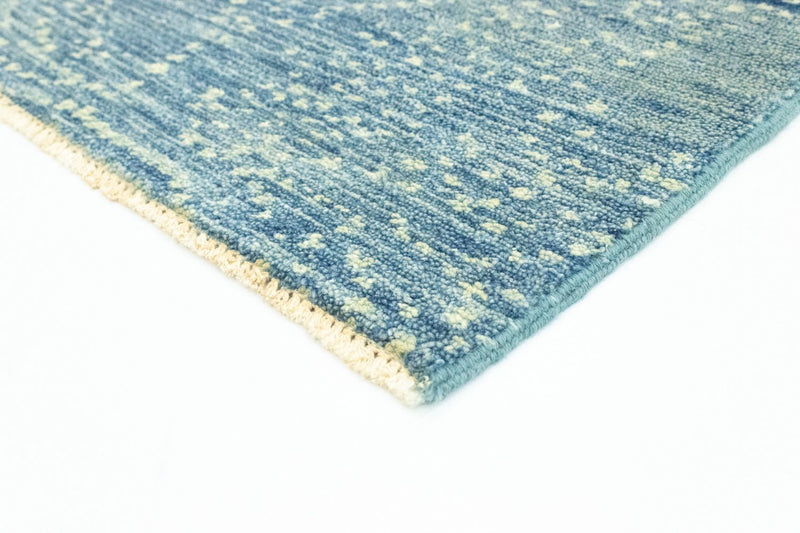 Tappeto di design quadrato  - 62 x 61 cm - blu chiaro