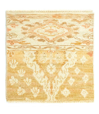 Tappeto di design quadrato  - 60 x 58 cm - beige