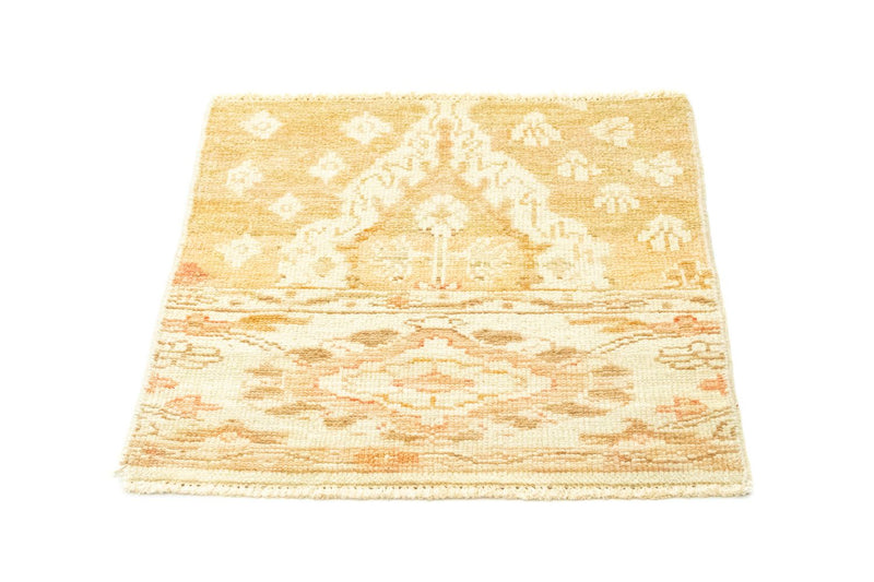 Tappeto di design quadrato  - 60 x 58 cm - beige