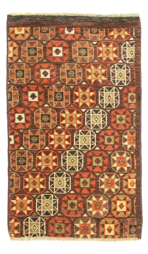 Tappeto di design - 97 x 60 cm - marrone