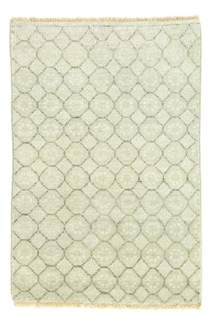 Tappeto di lana - 88 x 60 cm - beige