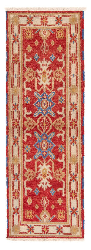 Tappeto corsia Tappeto orientale - 199 x 62 cm - rosso scuro