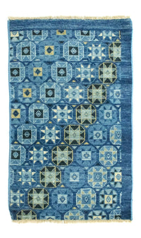 Tappeto di design - 95 x 63 cm - blu