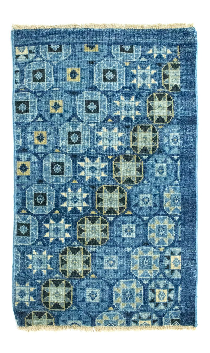 Tappeto di design - 95 x 63 cm - blu