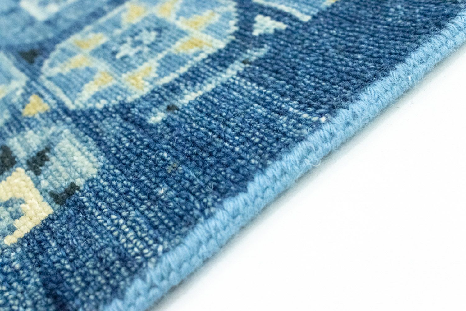 Tappeto di design - 95 x 63 cm - blu
