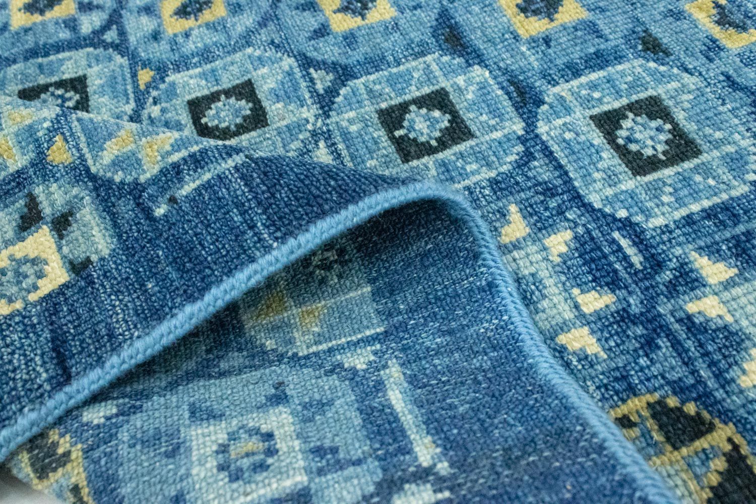 Tappeto di design - 95 x 63 cm - blu
