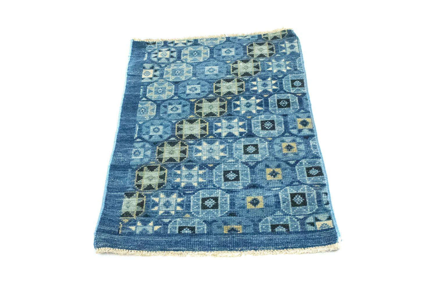 Tappeto di design - 95 x 63 cm - blu