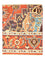 Tappeto di design - 94 x 78 cm - arancione