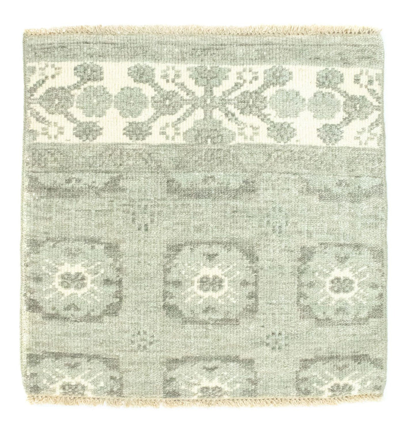 Tappeto di design quadrato  - 60 x 60 cm - verde chiaro