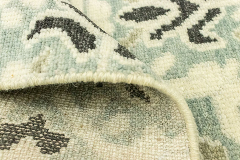 Tappeto di lana - 93 x 60 cm - verde chiaro