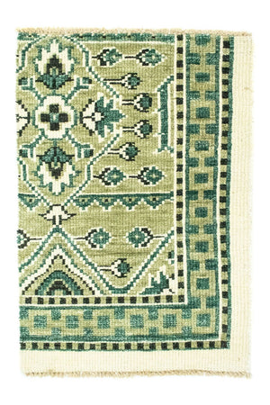 Tappeto di lana - 87 x 64 cm - verde