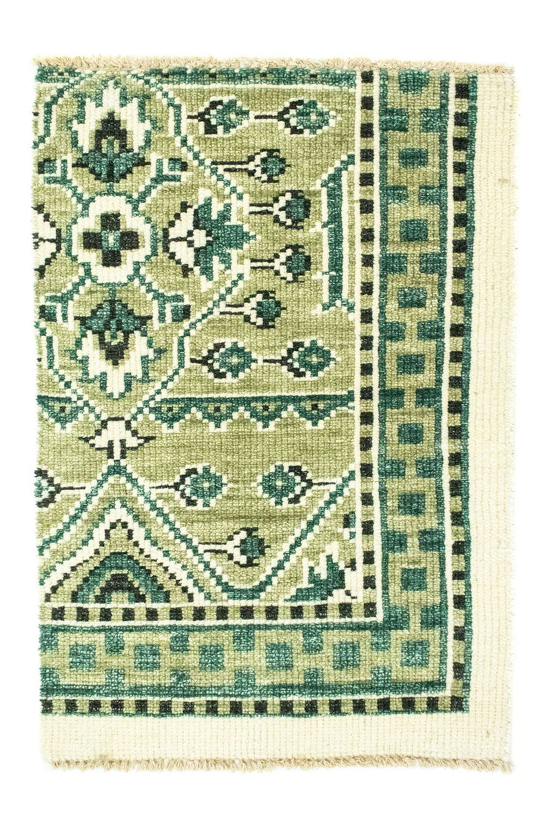 Tappeto di lana - 87 x 64 cm - verde
