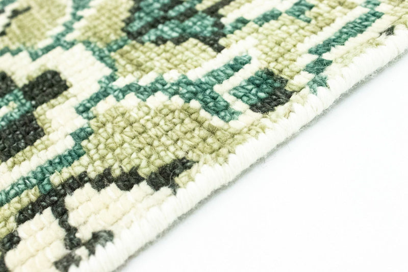 Tappeto di lana - 87 x 64 cm - verde