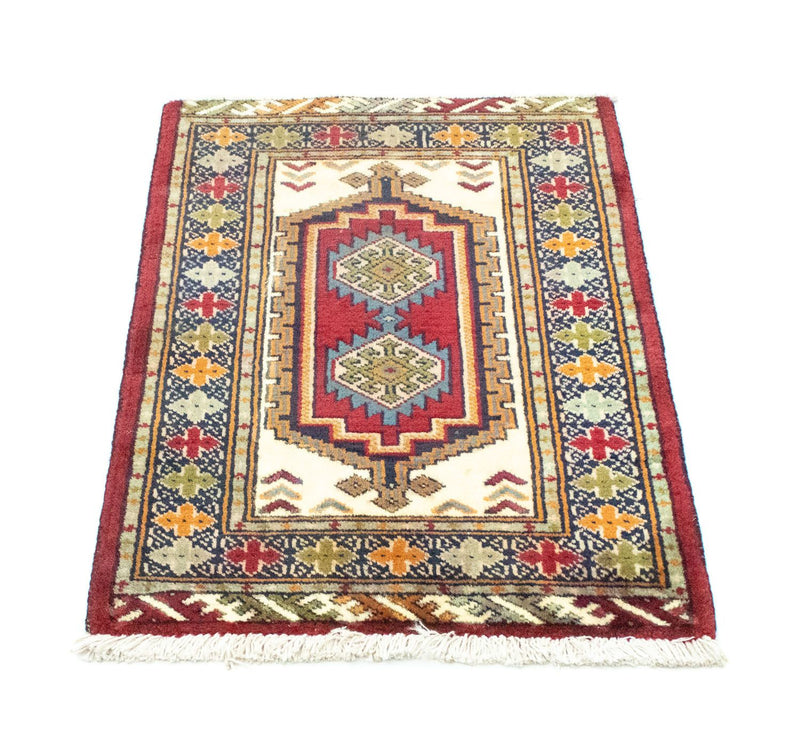 Tappeto Turkaman - 87 x 60 cm - rosso