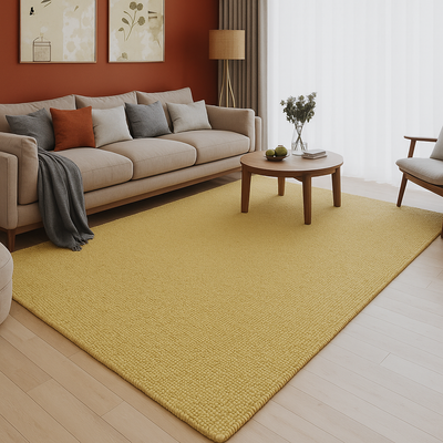 Tappeto di lana - Palla di feltro - Mosaik - rettangolo