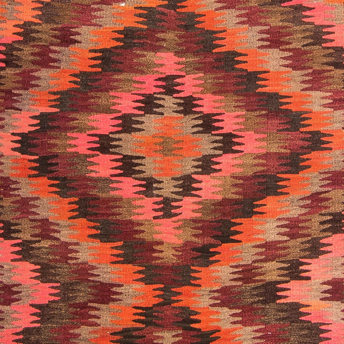 Tappeto corsia Tappeto Kelim - Vecchio - 380 x 150 cm - multicolore