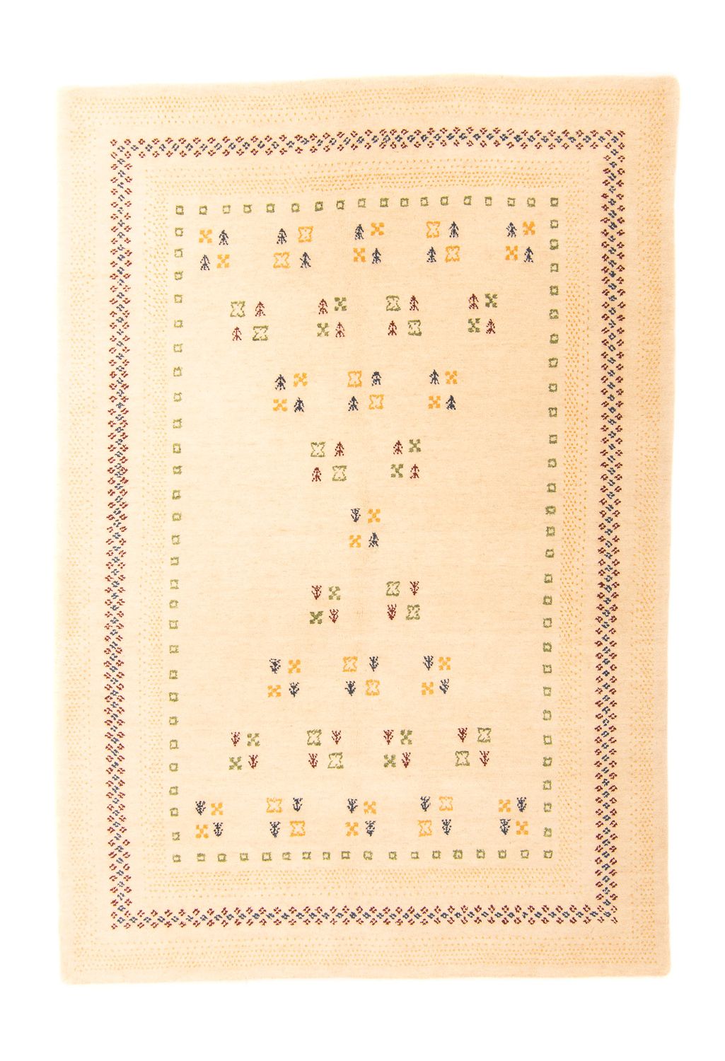 Tappeto Gabbeh - Loribaft Softy - 197 x 140 cm - multicolore