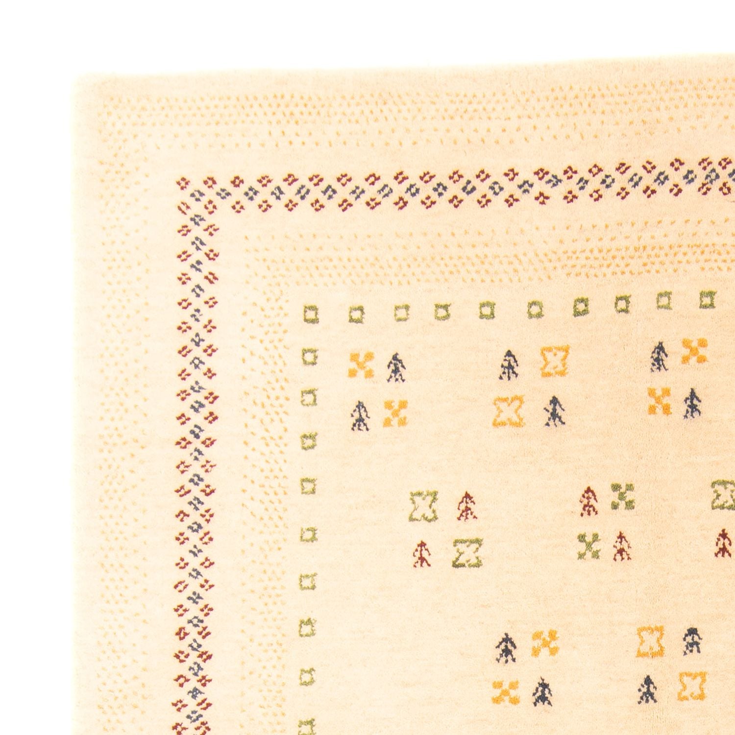 Tappeto Gabbeh - Loribaft Softy - 197 x 140 cm - multicolore