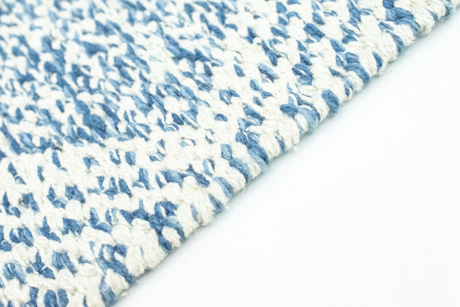 Tappeto Kelim - Tendenza - 92 x 62 cm - blu chiaro