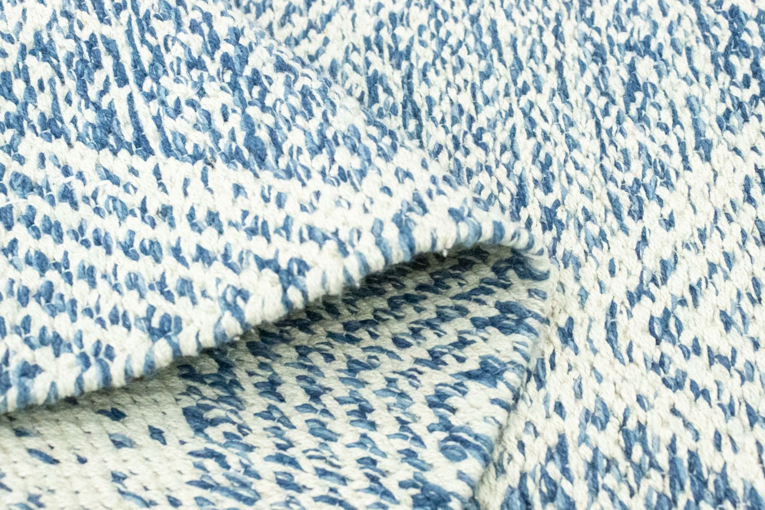 Tappeto Kelim - Tendenza - 92 x 62 cm - blu chiaro