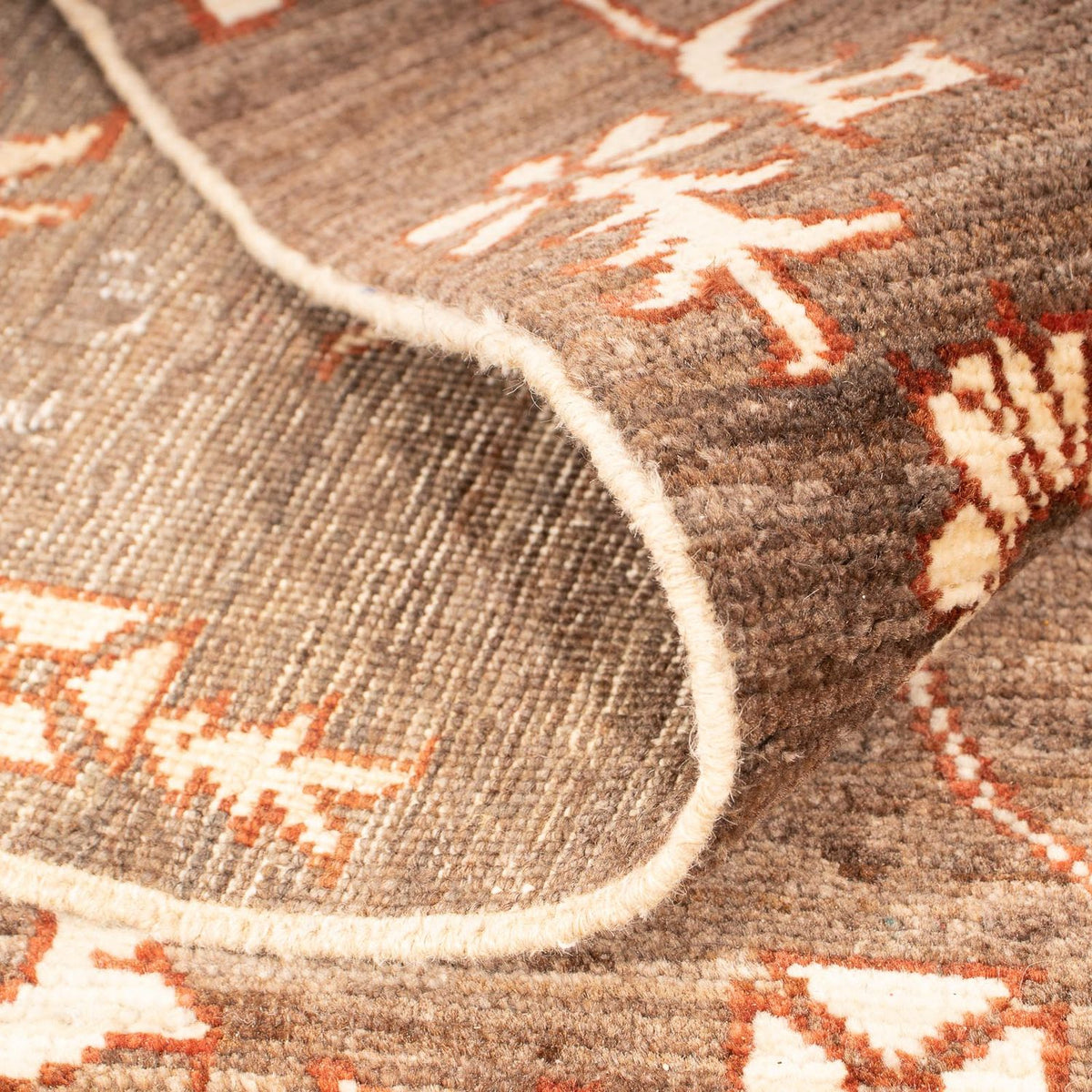 Tappeto Ziegler - Moderno quadrato  - 196 x 182 cm - marrone