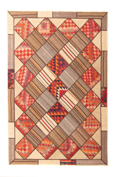 Tappeto Patchwork 160x230cm - Perserteppich Wollteppich