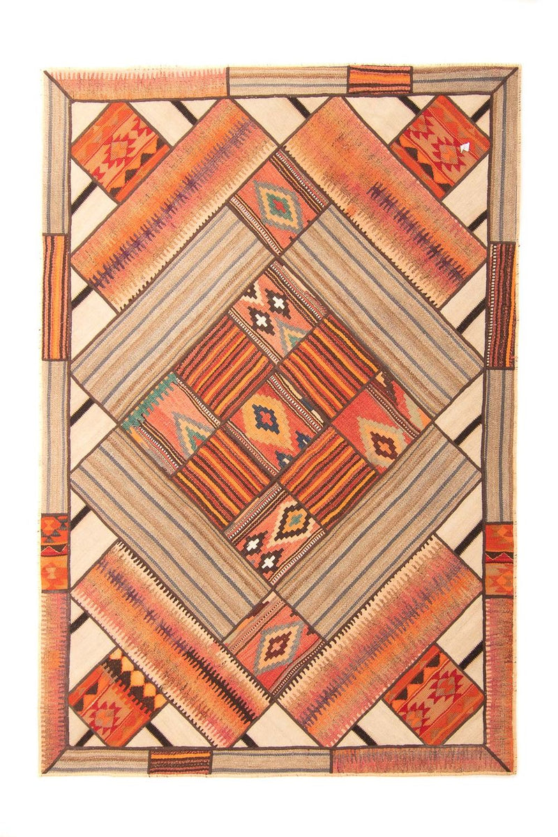 Tappeto Patchwork - 230 x 160 cm - multicolore