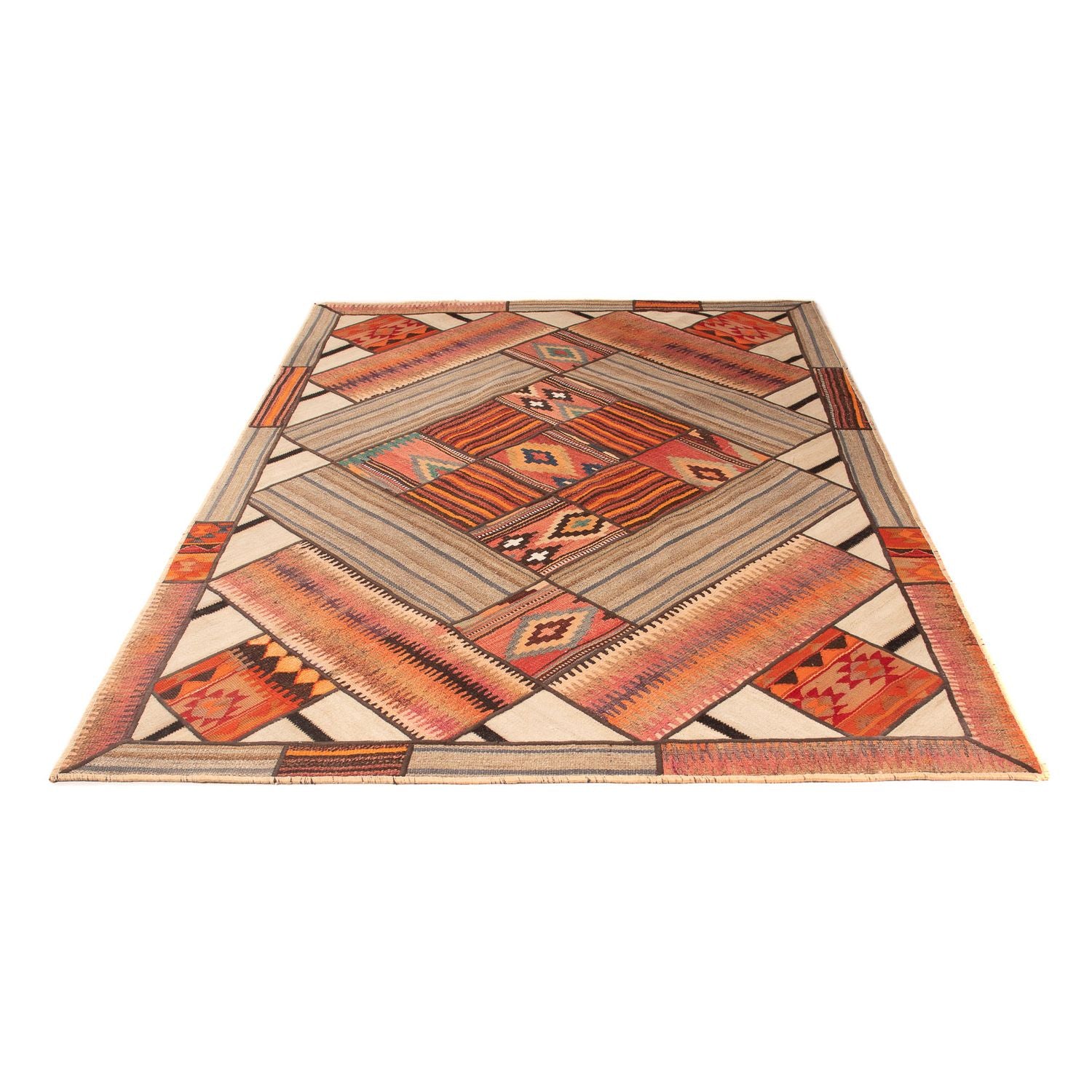 Tappeto Patchwork - 230 x 160 cm - multicolore
