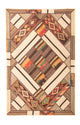 Tappeto Patchwork 230x160cm - Perserteppich Wollteppich