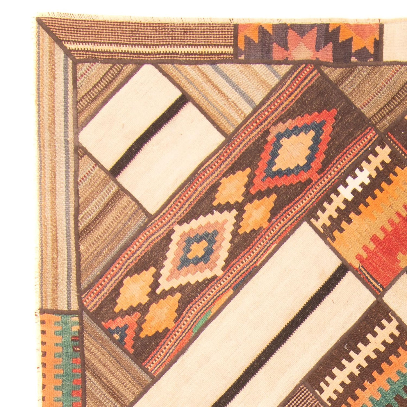 Tappeto Patchwork 230x160cm - Perserteppich Wollteppich