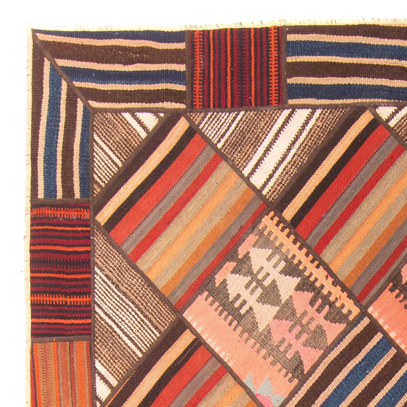 Tappeto Patchwork 200x150cm - Perserteppich Wollteppich
