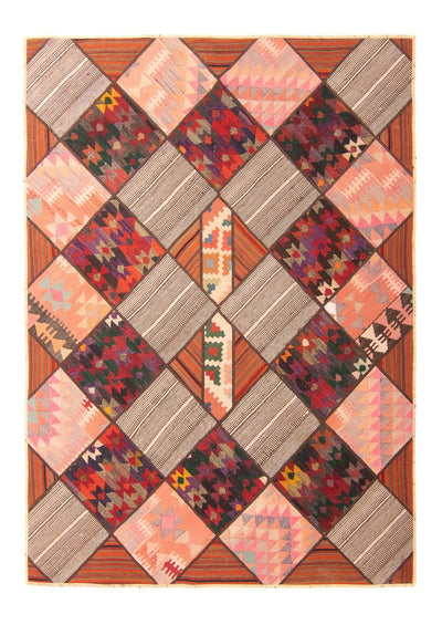 Tappeto Patchwork 150x200cm - Perserteppich Wollteppich
