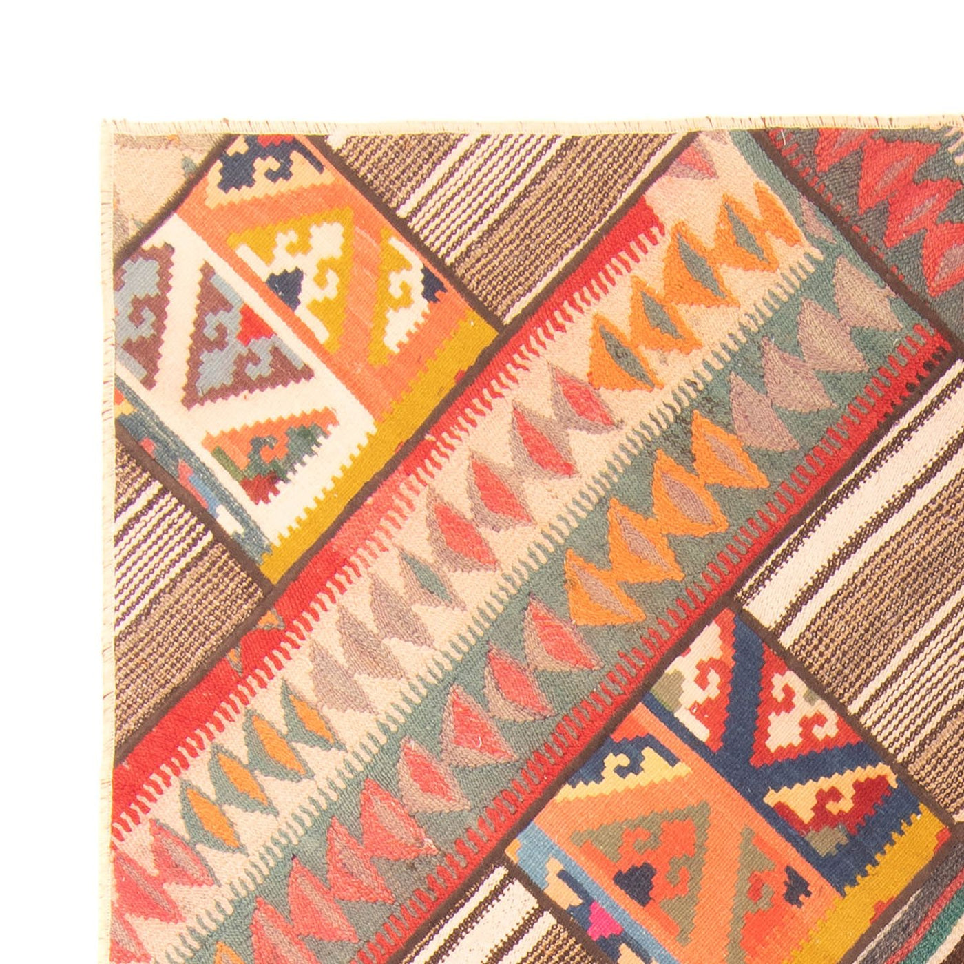 Tappeto Patchwork 200x150cm - Perserteppich Wollteppich