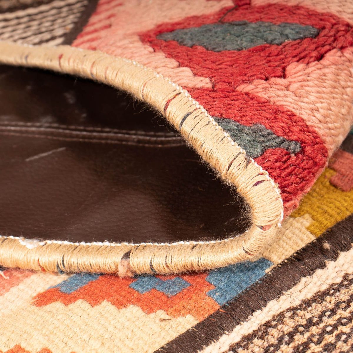 Tappeto Patchwork - 200 x 150 cm - multicolore