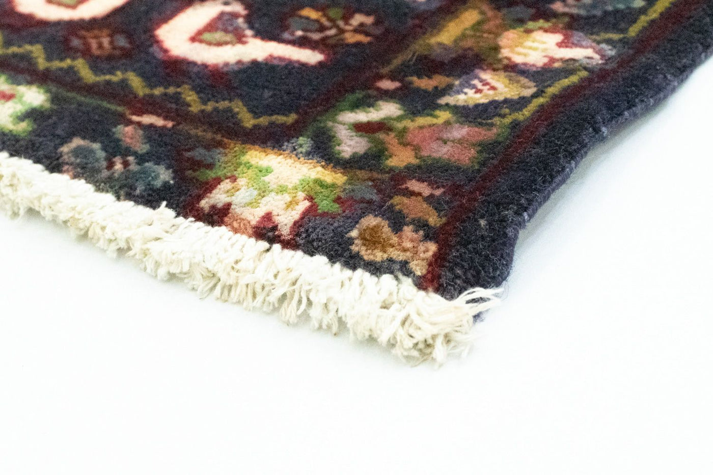 Tappeto Turkaman - 86 x 70 cm - blu scuro