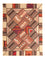 Tappeto Patchwork - 200 x 150 cm - multicolore