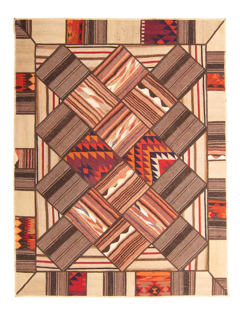 Tappeto Patchwork - 200 x 150 cm - multicolore