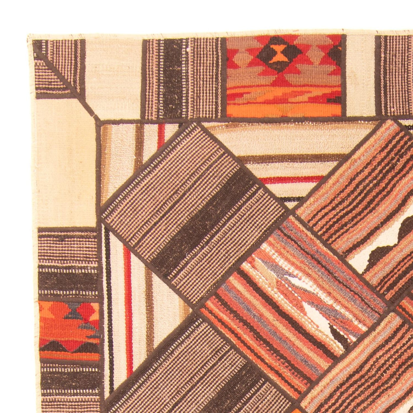 Tappeto Patchwork 200x150cm - Perserteppich Wollteppich
