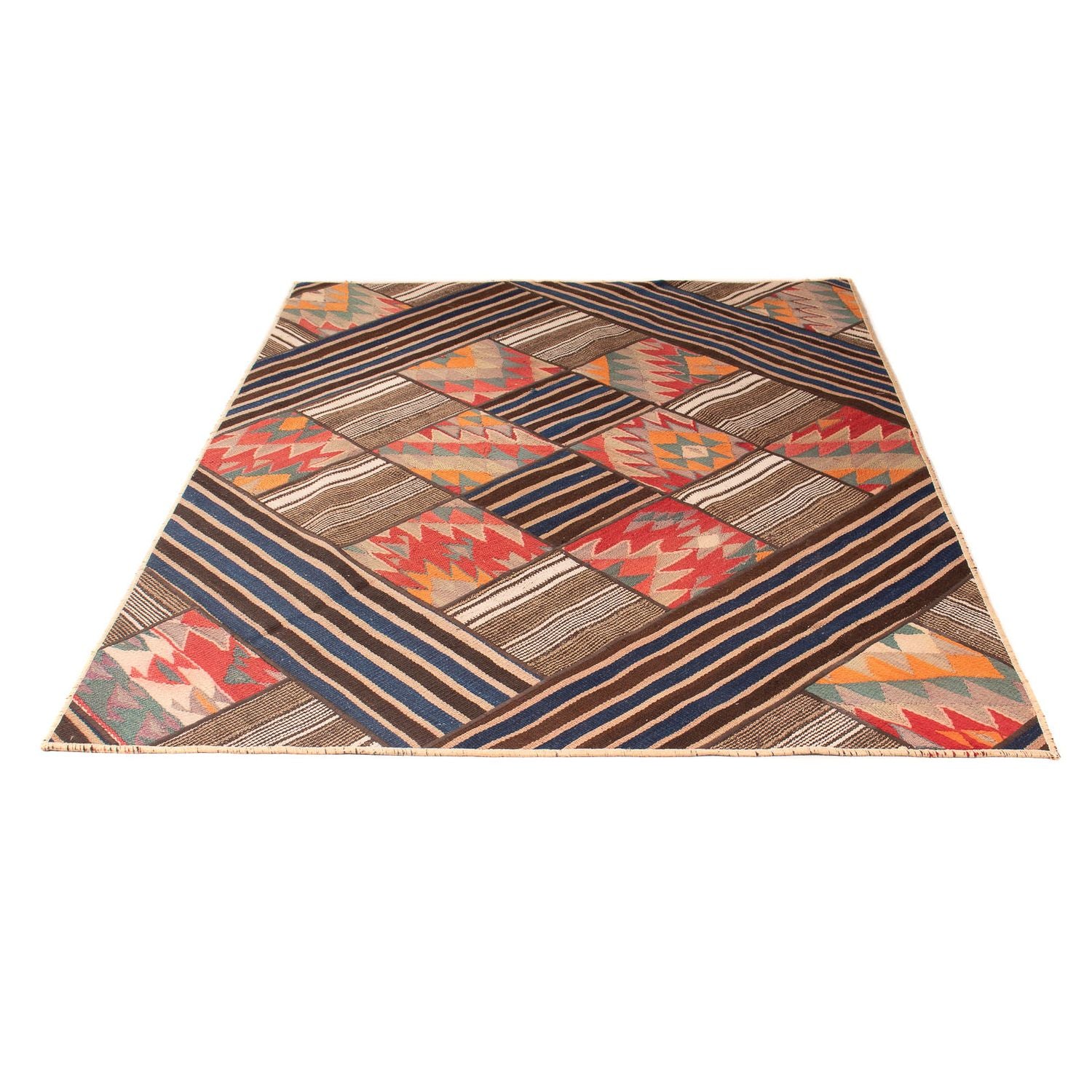Tappeto Patchwork - 200 x 150 cm - multicolore
