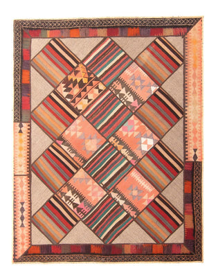 Tappeto Patchwork - 200 x 150 cm - multicolore