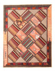 Tappeto Patchwork 150x200cm - Perserteppich Wollteppich