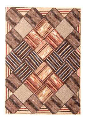 Tappeto Patchwork - 200 x 150 cm - multicolore