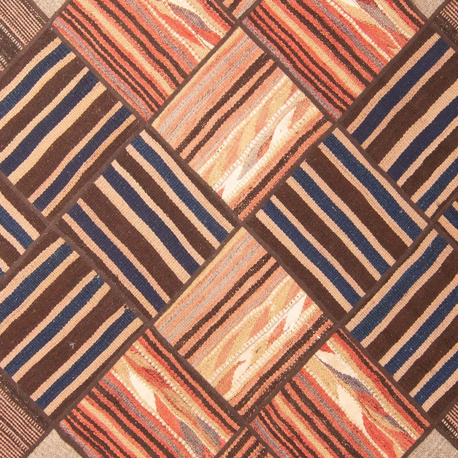 Tappeto Patchwork - 200 x 150 cm - multicolore