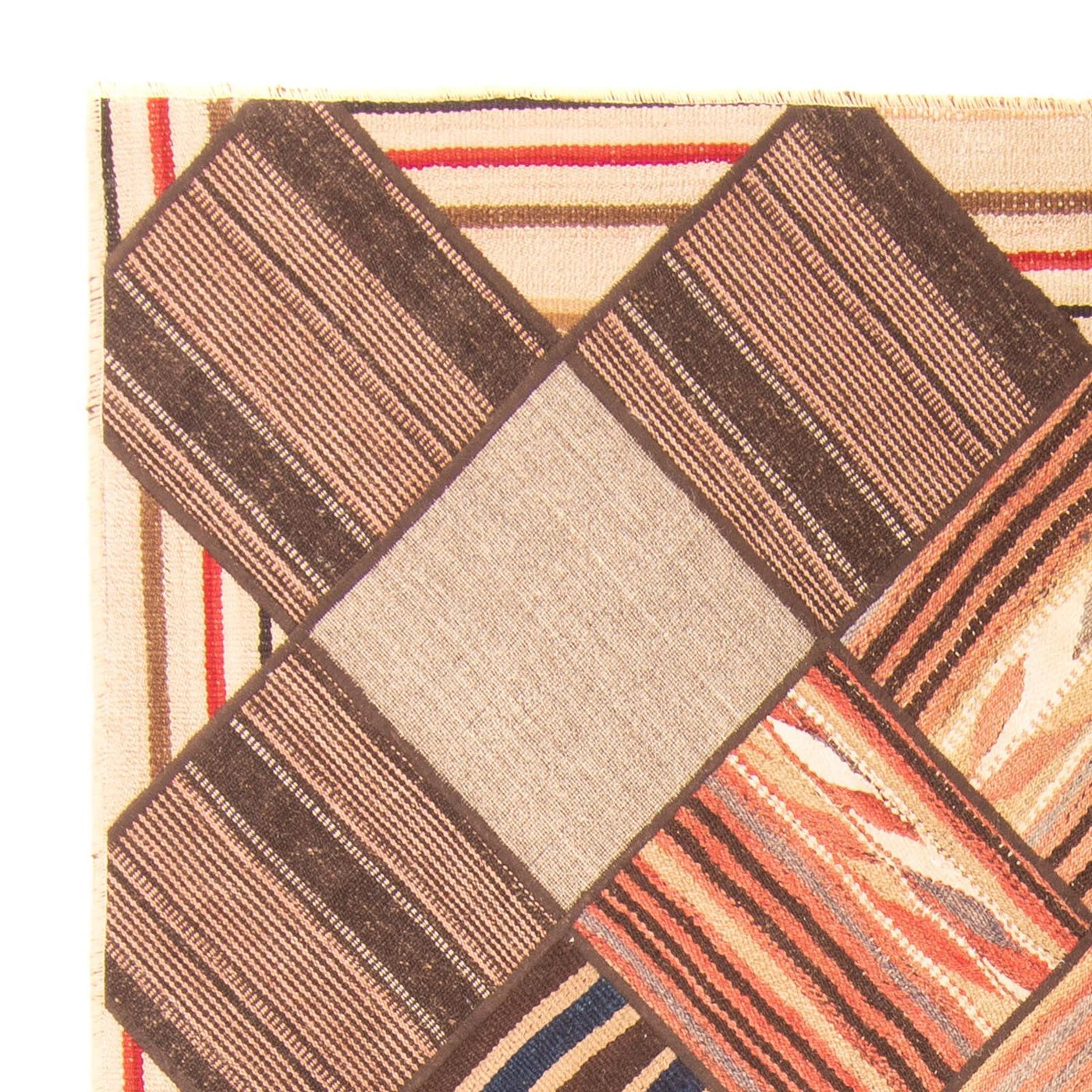 Tappeto Patchwork 200x150cm - Perserteppich Wollteppich