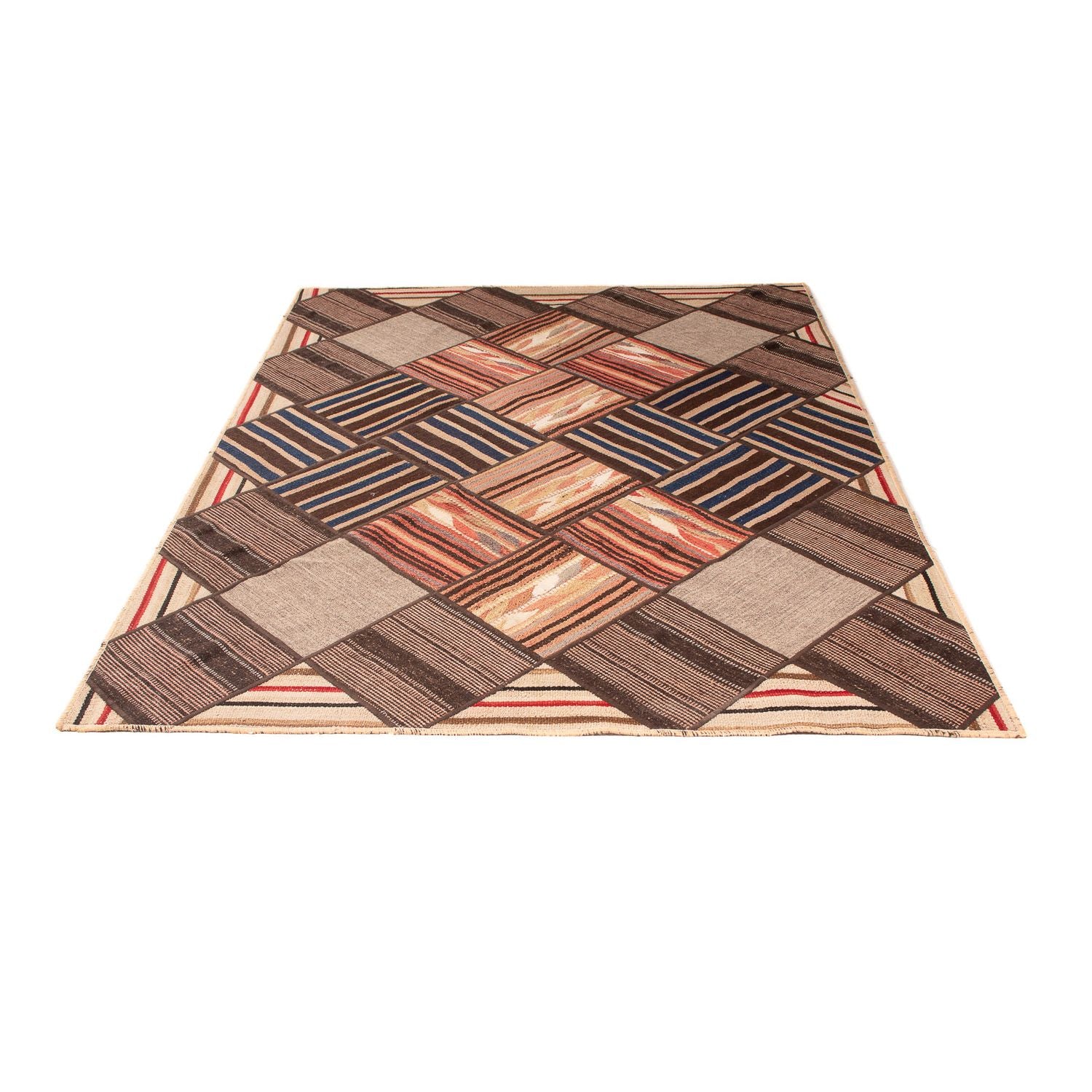 Tappeto Patchwork - 200 x 150 cm - multicolore
