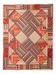 Tappeto Patchwork 200x150cm - Perserteppich Wollteppich